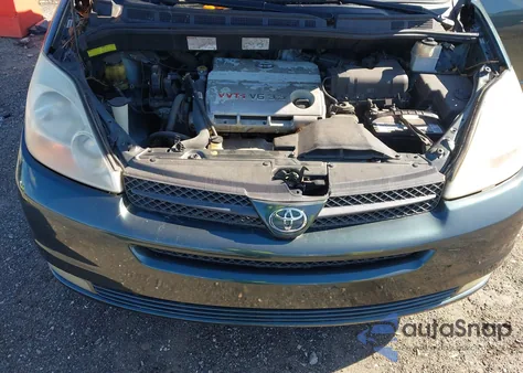 2004 Toyota Sienna Xle из США, поврежденный, VIN 5TDZA22CX4S115411